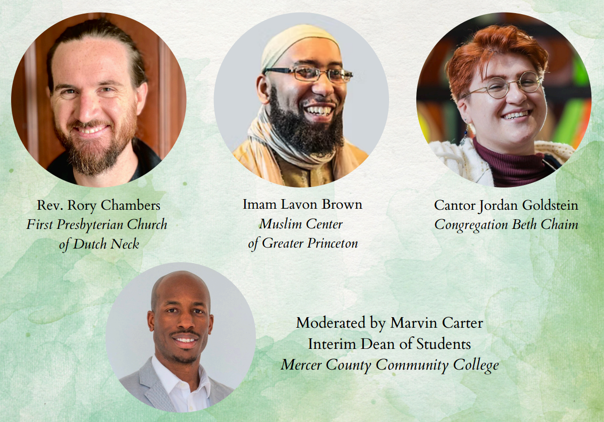 Interfaith Clergy Panel: Sunday, February 23, 2-4 PM at Meadow Lakes